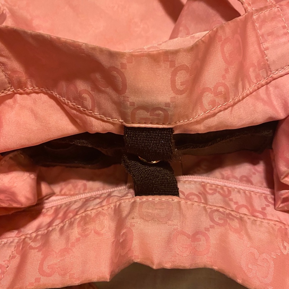 Pink Gucci baby bag - Picture 6 of 7